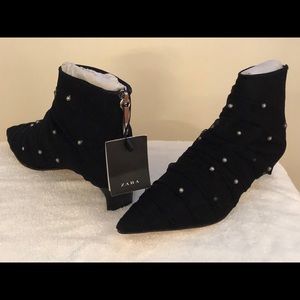 Zara Kitten Heeled Boots